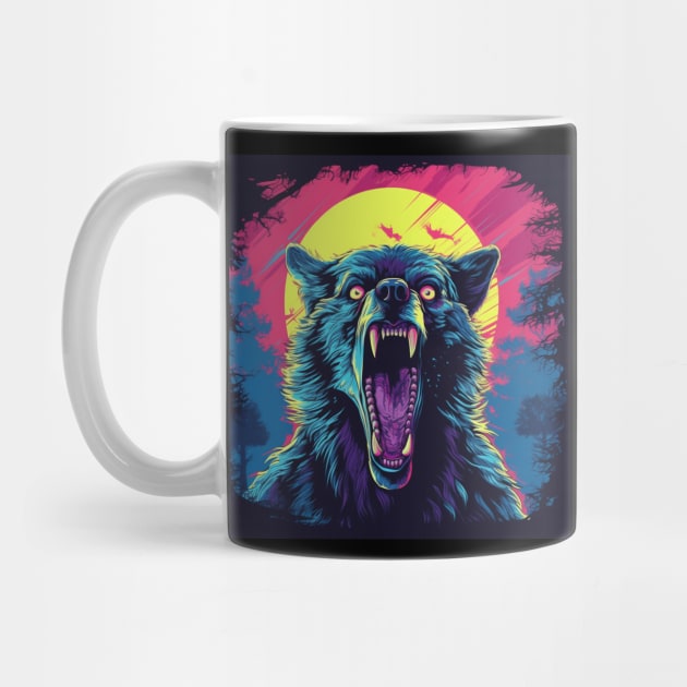 Freaky werewolf by CheekyClothingGifts